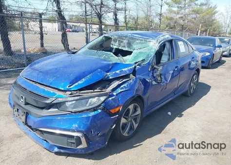 2019 Honda Civic Lx z USA, uszkodzony, nr VIN 2HGFC2F6XKH540397